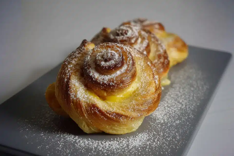 Puddingschnecken  Ses Hefegebck wie vom Bcker